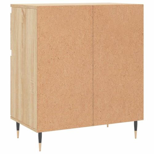 Skænk 60x35x70 cm konstrueret træ sonoma-eg
