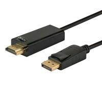 DisplayPort til HDMI kabel Savio CL-56
