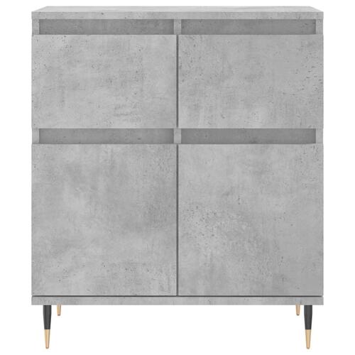 Skænk 60x35x70 cm konstrueret træ betongrå