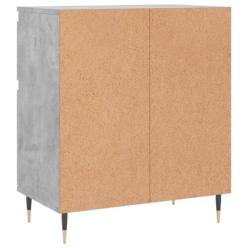 Skænk 60x35x70 cm konstrueret træ betongrå