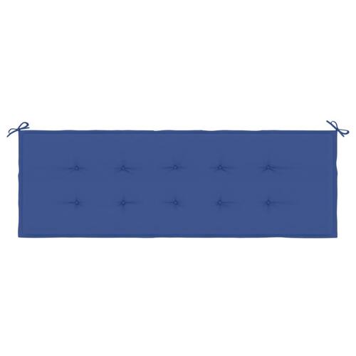 Hynde til havebænk 150x50x3 cm oxfordstof kongeblå