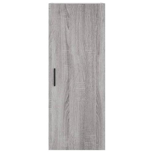 Højskab 34,5x34x180 cm konstrueret træ grå sonoma-eg