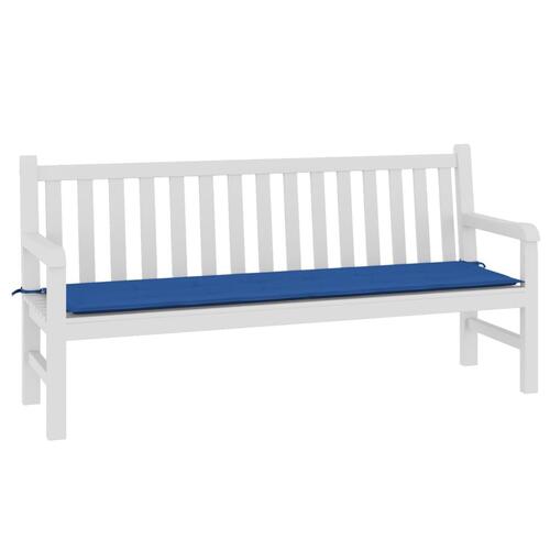 Hynde til havebænk 180x50x3 cm oxfordstof kongeblå