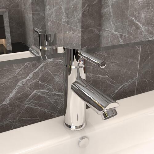 Vandhane til badeværelseshåndvask 130x176 mm kromfinish