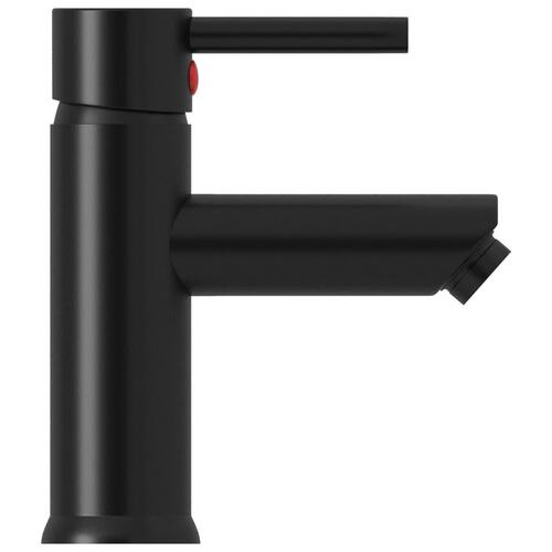Vandhane til badeværelseshåndvask 130x176 mm sort