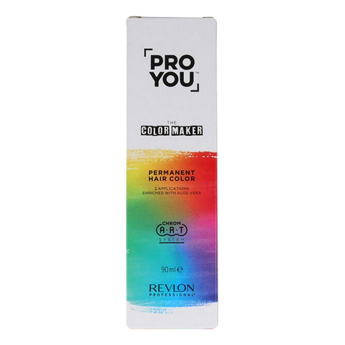 Permanent Farve Pro You The Color Maker Revlon Nº 5.55/5Mm