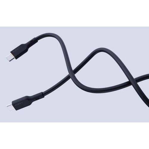 USB-C til USB-C-kabel Aukey CB-SCC101 Sort 1 m