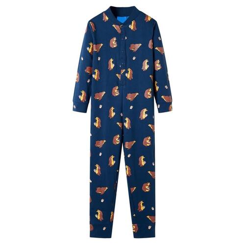 Onesie til børn str. 92 blå