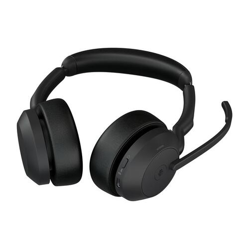 Hovedtelefoner med mikrofon Jabra Evolve2 55