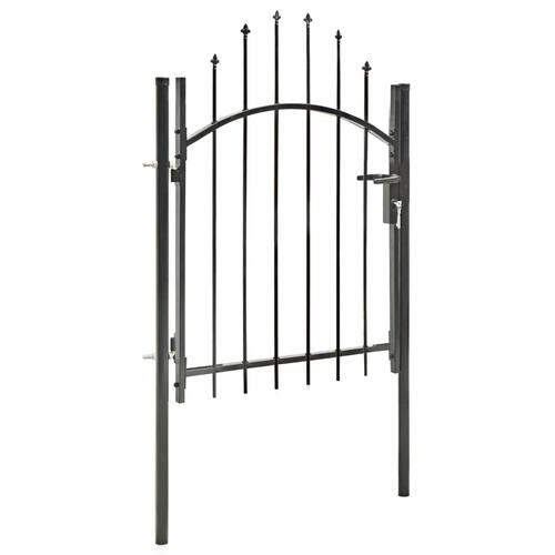 Havelåge stål 1 x 1,5 m sort