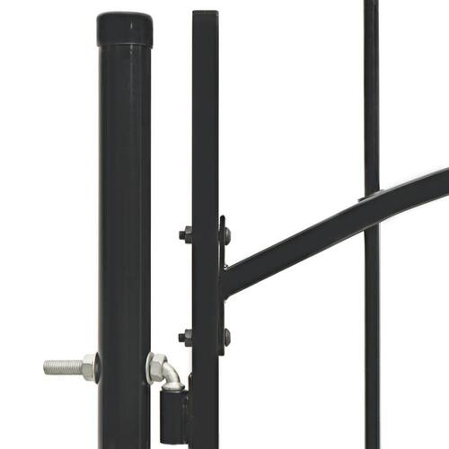 Havelåge stål 1 x 1,5 m sort