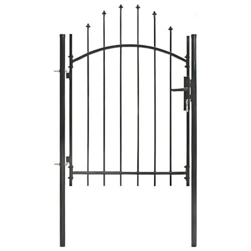 Havelåge stål 1 x 1,75 m sort