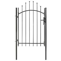 Havelåge stål 1 x 2 m sort