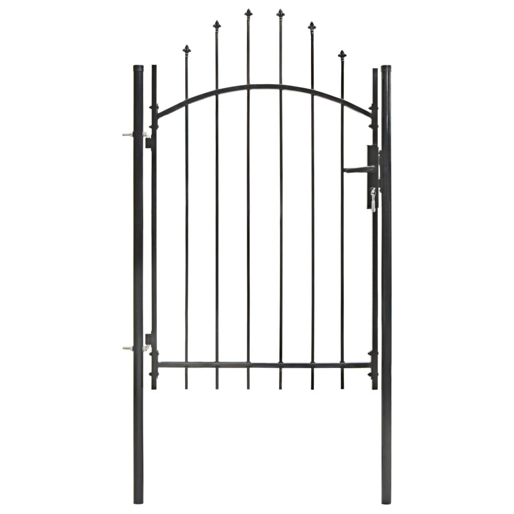 Havelåge stål 1 x 2 m sort