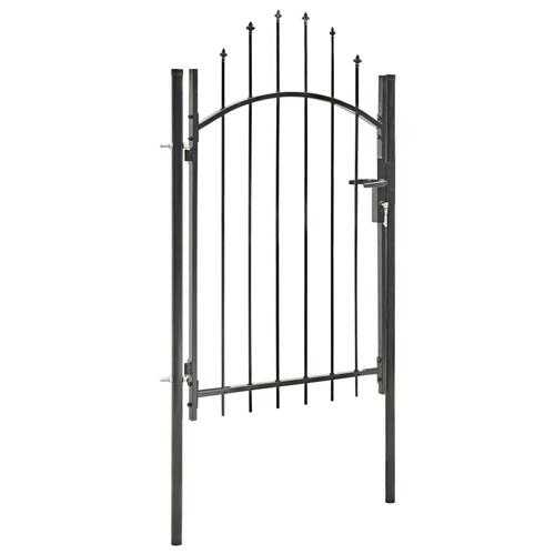 Havelåge stål 1 x 2 m sort