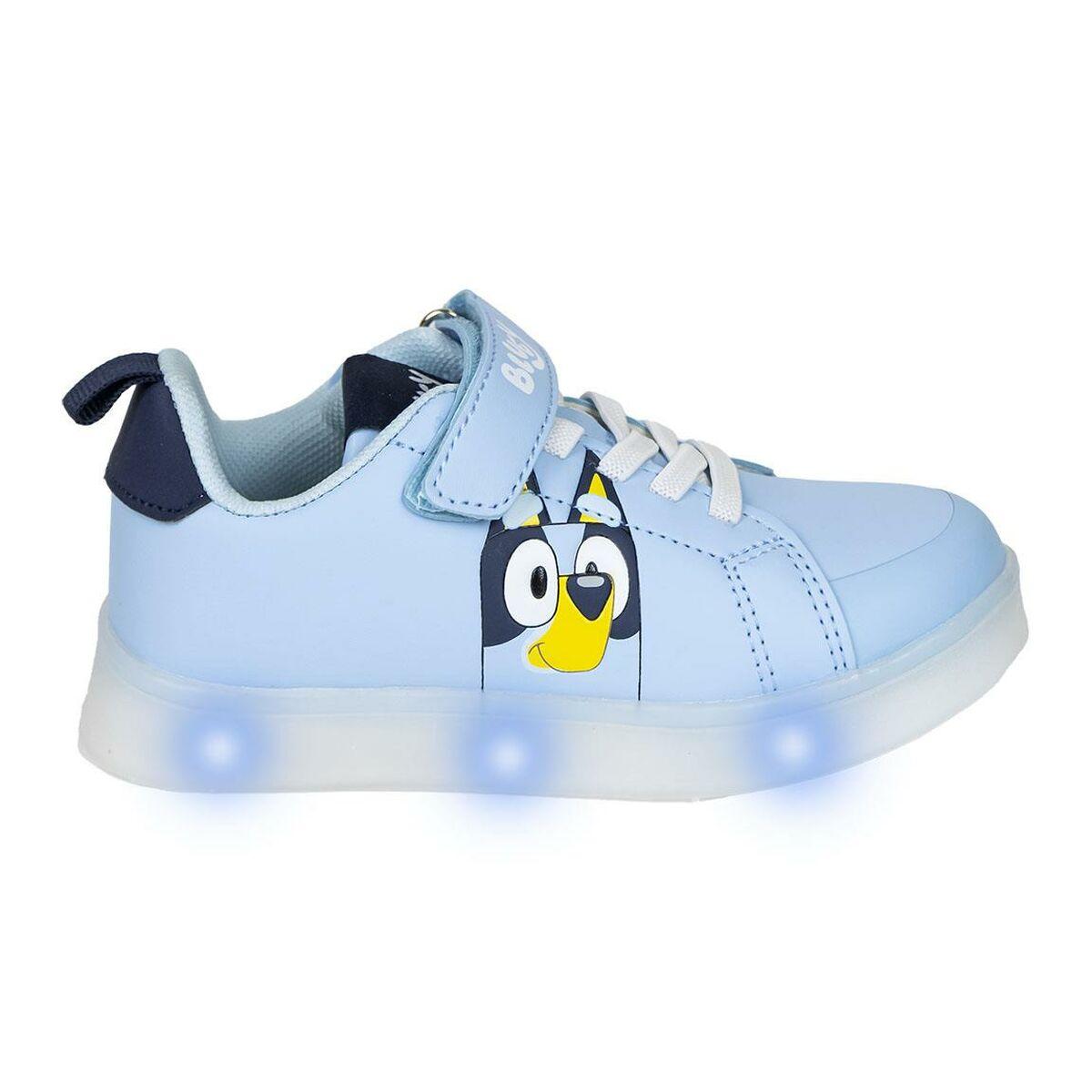 LED Træningssko Bluey Lyseblå 24