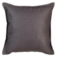 Pude Polyester Mørkegrå 45 x 45 cm