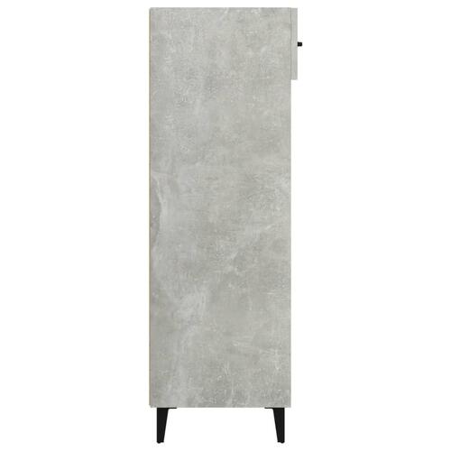 Skoreol 60x35x105 cm konstrueret træ betongrå