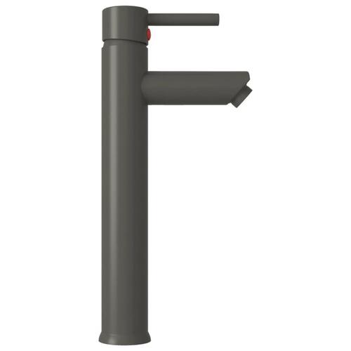 Blandingsbatteri til badeværelse 12x30 cm grå