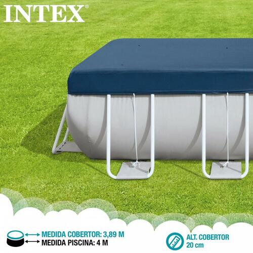 Swimmingpool Cover Intex 28037 400 x 200 cm