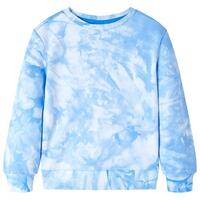 Sweatshirt til børn str. 116 lyseblå