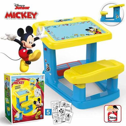 Dobbeltsidet tavle Mickey Mouse 57 x 73 x 49 cm