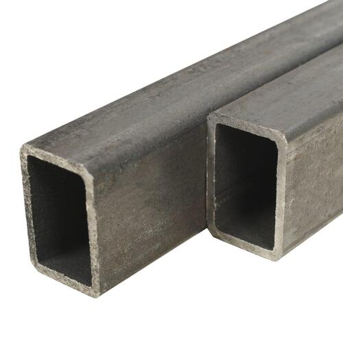 Strukturelle stålrør 4 stk. rektangulær bokssektion 1 m 40 x 30 x 2 mm