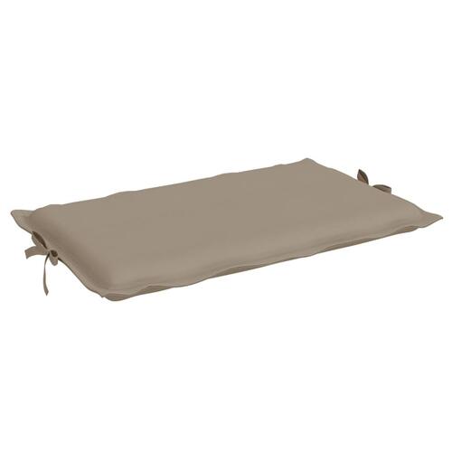 Hynde til liggestol 186x58x3 cm oxfordstof gråbrun