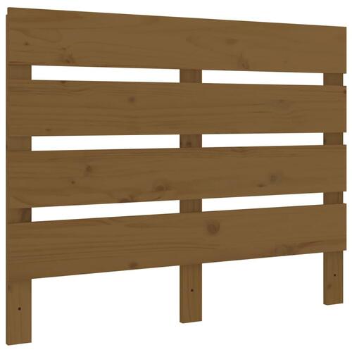 Sengeramme 100x200 cm massivt fyrretræ gyldenbrun