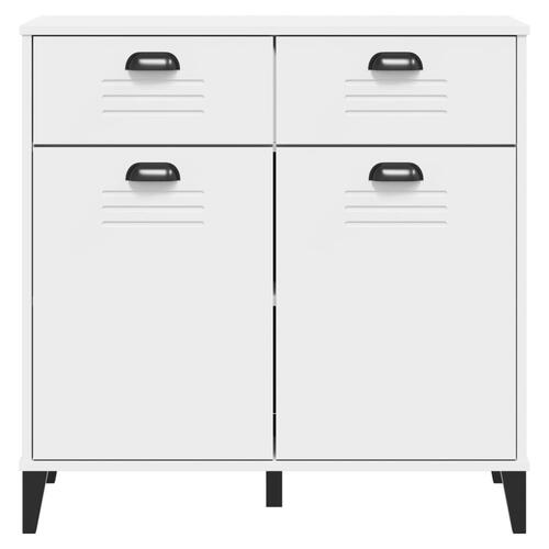 Skænk VIKEN 80x40x80 cm konstrueret træ hvid