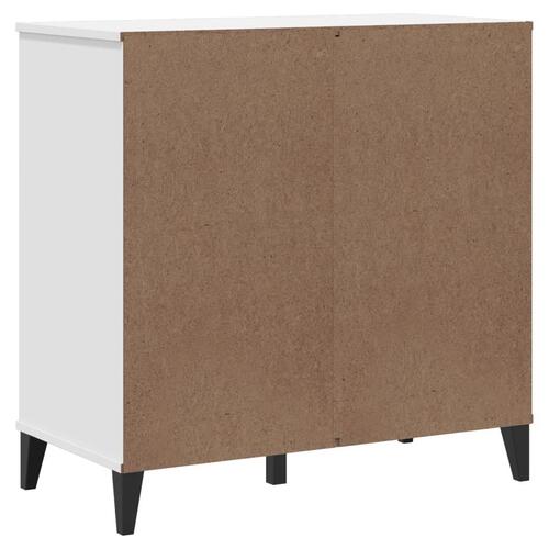 Skænk VIKEN 80x40x80 cm konstrueret træ hvid