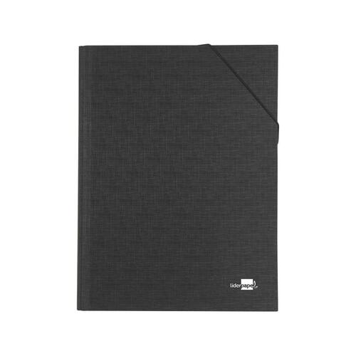 Organiser mappe Liderpapel CS02 A4 Sort