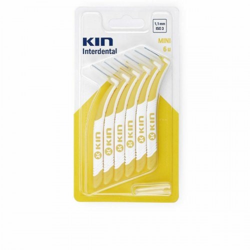 Mellemrumsbørster Kin Interdental Mini 1,1 mm - 6 stk.