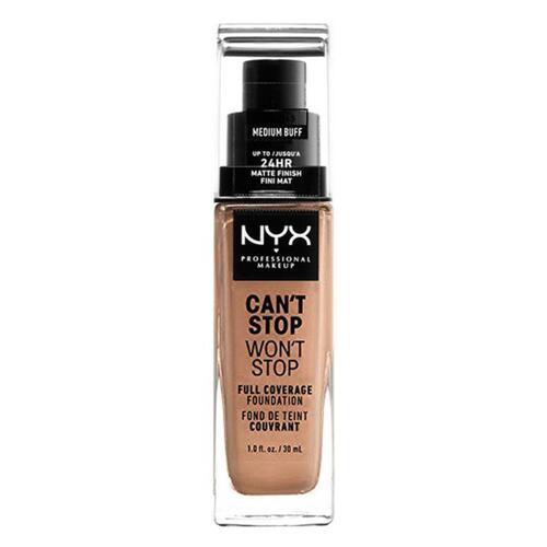 Flydende makeup foundation Can't Stop Won't Stop NYX (30 ml) (30 ml) walnut 30 ml