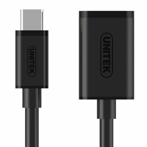USB-C-kabel til USB Unitek Y-C476BK 20 cm