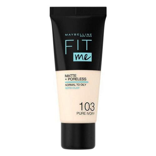 Flydende makeup foundation Fit Me! Maybelline (30 ml) (30 ml) 95-fair porcelain 30 ml