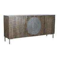 Skænk Mørkebrun Mørkegrå 180 x 40 x 80 cm
