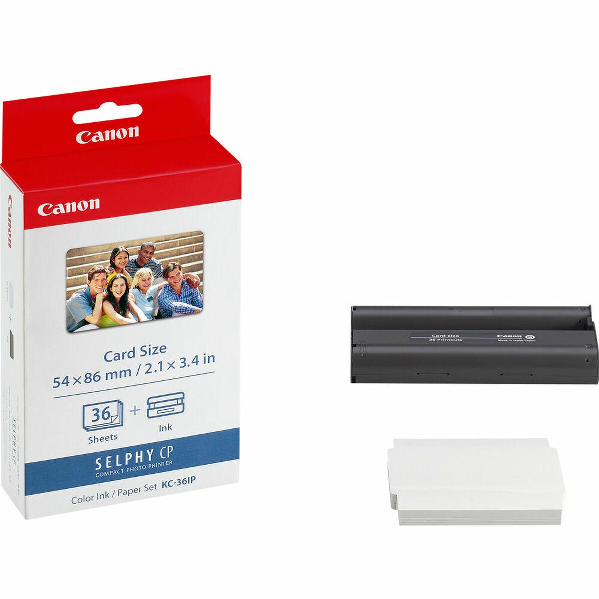 Blækpatron til fotoprinter Canon KC-36IP - inkl. papir