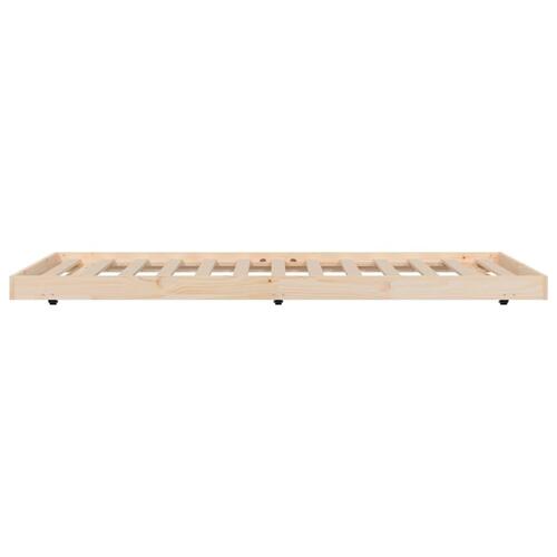 Sengestel 80x200 cm massivt fyrretræ