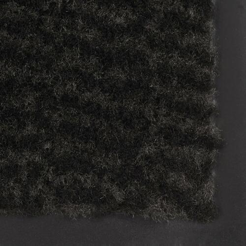 Dørmåtte 60x150 cm tuftet sort