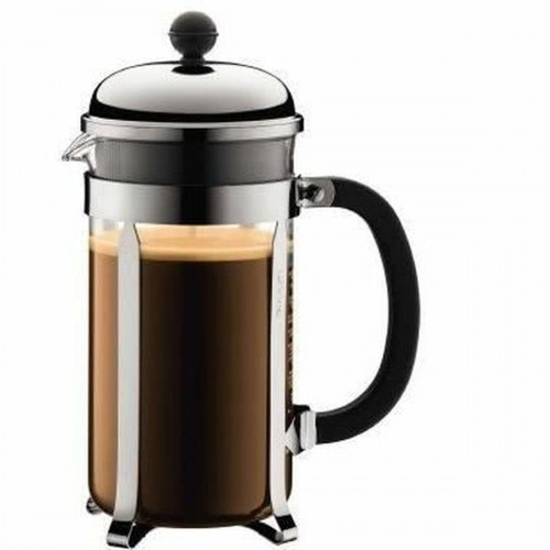 Stempelkande Bodum Chambord rustfrit stål 1 l