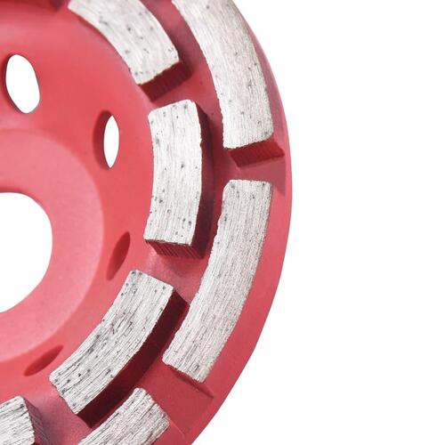 Diamantslibehjul med dobbeltrække 115 mm