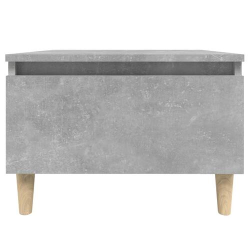 Sidebord 50x46x35 cm konstrueret træ betongrå