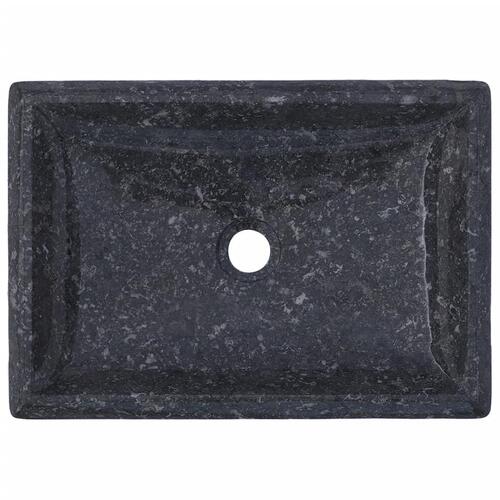 Håndvask 50x35x10 cm marmor grå