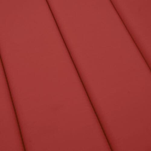 Hynde til liggestol 200x50x3 cm oxfordstof rød