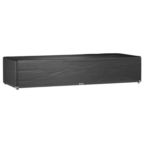 Overtræk til liggestole 2 stk. 205x75x40 cm 12 øjer polyethylen