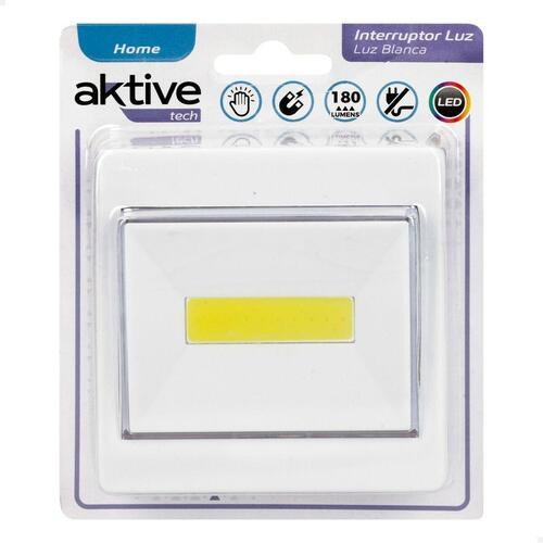 Stikkontakt Aktive Hvid 8,5 x 8,5 x 3 cm (24 enheder)