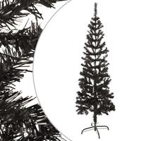 Smalt juletræ 150 cm sort