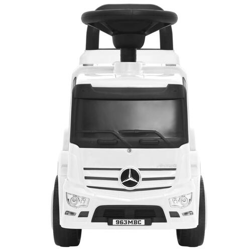 Gåbil Mercedes-Benz lastbil hvid