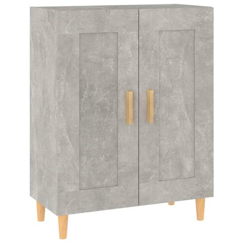 Skænk 69,5x34x90 cm konstrueret træ betongrå